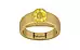 Gold Ceylon Yellow Sapphire Ring Limited Quality (R10)