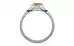 Sterling Silver Ceylon Yellow Sapphire Ring Prime Quality (R10)