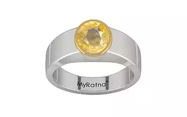 GoldCap Ceylon Yellow Sapphire Ring Prime Quality (R10)