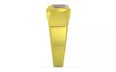 Panchdhatu Ceylon Yellow Sapphire Ring Prime Quality (R10)