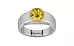 GoldCap Ceylon Yellow Sapphire Ring Rare Quality (R10)