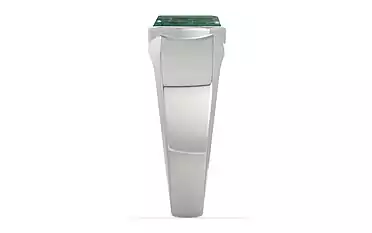 Sterling Silver Emerald Ring Fine Quality (R10)