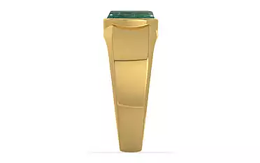 Gold Emerald Ring Fine Quality (R10)