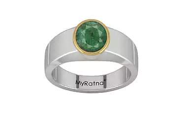 GoldCap Emerald Ring Fine Quality (R10)