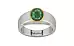 GoldCap Emerald Ring Fine Quality (R10)
