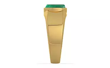 Gold Emerald Ring Limited Quality (R10)