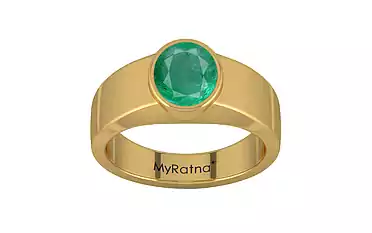 Gold Emerald Ring Limited Quality (R10)