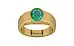 Gold Emerald Ring Limited Quality (R10)