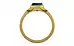 Gold Emerald Ring Prime Quality (R10)