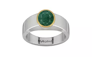 GoldCap Emerald Ring Prime Quality (R10)