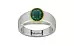 GoldCap Emerald Ring Prime Quality (R10)