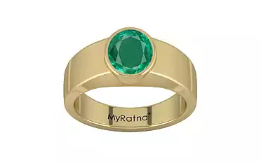Ashtadhatu Emerald Ring Rare Quality (R10)