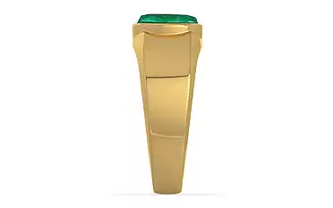 Gold Emerald Ring Rare Quality (R10)