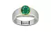 GoldCap Emerald Ring Rare Quality (R10)