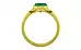 Panchdhatu Emerald Ring Rare Quality (R10)