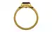 Gold Hessonite Garnet Ring Fine Quality (R10)