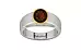 GoldCap Hessonite Garnet Ring Fine Quality (R10)