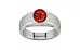 Sterling Silver Hessonite Garnet Ring Limited Quality (R10)