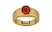 Gold Hessonite Garnet Ring Limited Quality (R10)