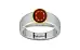 GoldCap Hessonite Garnet Ring Prime Quality (R10)