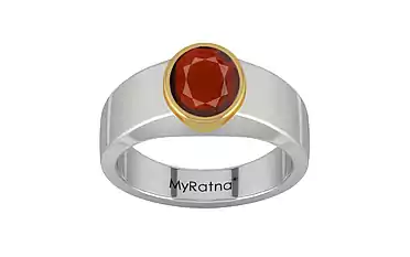 GoldCollet Hessonite Garnet Ring Prime Quality (R10)