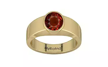 Ashtadhatu Hessonite Garnet Ring Rare Quality (R10)