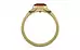 Ashtadhatu Hessonite Garnet Ring Rare Quality (R10)