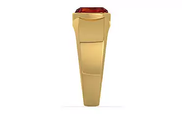 Gold Hessonite Garnet Ring Rare Quality (R10)