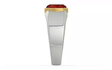 GoldCollet Hessonite Garnet Ring Rare Quality (R10)