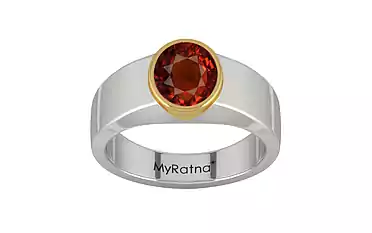 GoldCollet Hessonite Garnet Ring Rare Quality (R10)