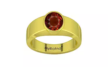 Panchdhatu Hessonite Garnet Ring Rare Quality (R10)