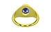 Panchdhatu Thailand Blue Sapphire Ring Fine Quality (R12)