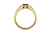 Gold Thailand Blue Sapphire Ring Limited Quality (R12)