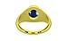Panchdhatu Thailand Blue Sapphire Ring Limited Quality (R12)
