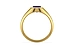 Gold Thailand Blue Sapphire Ring Prime Quality (R12)