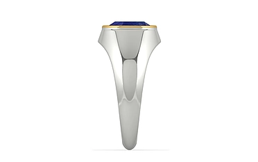 Goldcap Thailand Blue Sapphire Ring Prime Quality (R12)