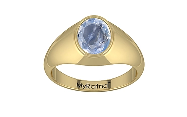 Ashtadhatu Ceylon Blue Sapphire Ring Fine Quality (R12)