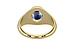 Ashtadhatu Ceylon Blue Sapphire Ring Limited Quality (R12)