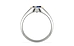 Goldcap Ceylon Blue Sapphire Ring Limited Quality (R12)
