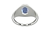 Sterling Silver Ceylon Blue Sapphire Ring Prime Quality (R12)