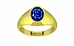 Panchdhatu Ceylon Blue Sapphire Ring Rare Quality (R12)