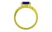 Panchdhatu Thailand Blue Sapphire Ring Prime Quality (R2)
