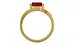 Gold Ruby Ring Rare Quality (R2)