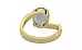 Ashtadhatu Ceylon White Sapphire Ring Prime Quality (R2)