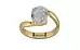 Ashtadhatu Ceylon White Sapphire Ring Prime Quality (R2)