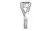 Sterling Silver Ceylon White Sapphire Ring Rare Quality (R2)