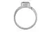 Sterling Silver Ceylon White Sapphire Ring Rare Quality (R2)