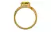 Gold Ceylon Yellow Sapphire Ring Rare Quality (R2)