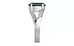 Sterling Silver Zambian Emerald Ring Fine Quality (R2)