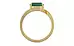 Ashtadhatu Zambian Emerald Ring Fine Quality (R2)